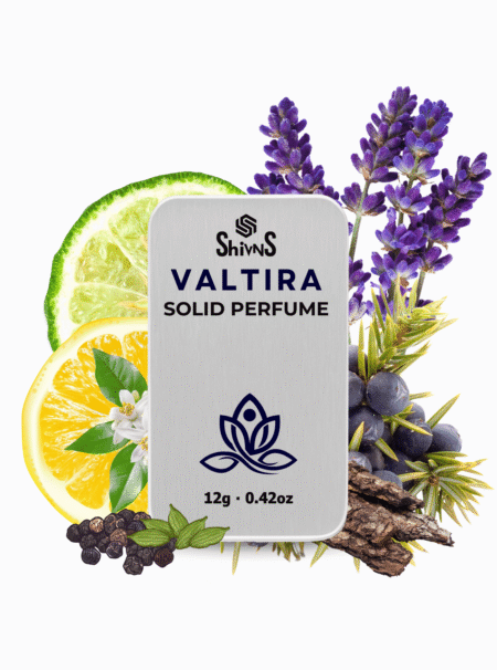 Valtira Solid Perfume by Shivns fresh lavender and oud luxury balm.