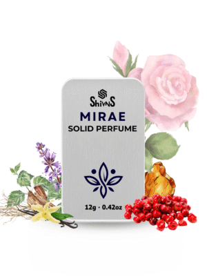 Shivns – Mirae · Alcohol-Free Solid Perfume · Pink Pepper, Taif Rose & Patchouli