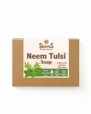 Shivns – Neem Tulsi Handmade Soap · SLS-Free · Neem, Tulsi & Oils