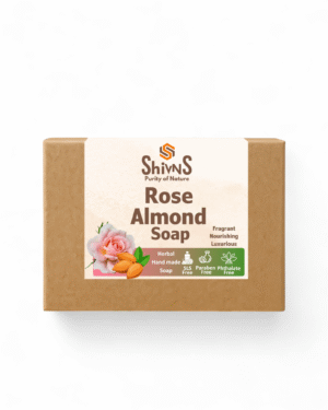 Shivns – Rose Almond Handmade Soap · SLS-Free · Rose, Almond & Oils
