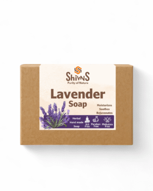 Shivns – Lavender Handmade Soap · SLS-Free · Lavender, Coconut & Olive Oil