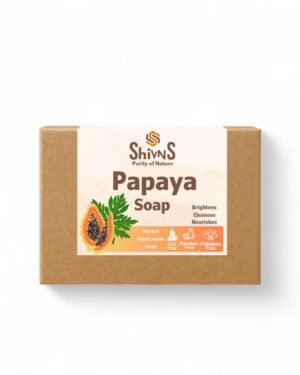 Shivns – Papaya Handmade Soap · SLS-Free · Papaya, Coconut & Olive