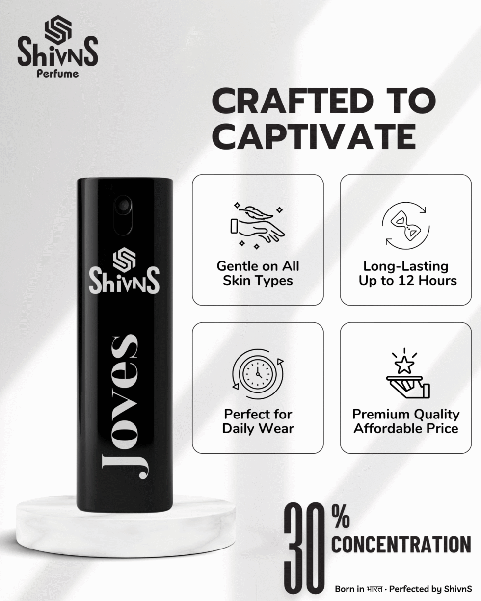 Joves Perfume by Shivns soft floral luxury fragrance