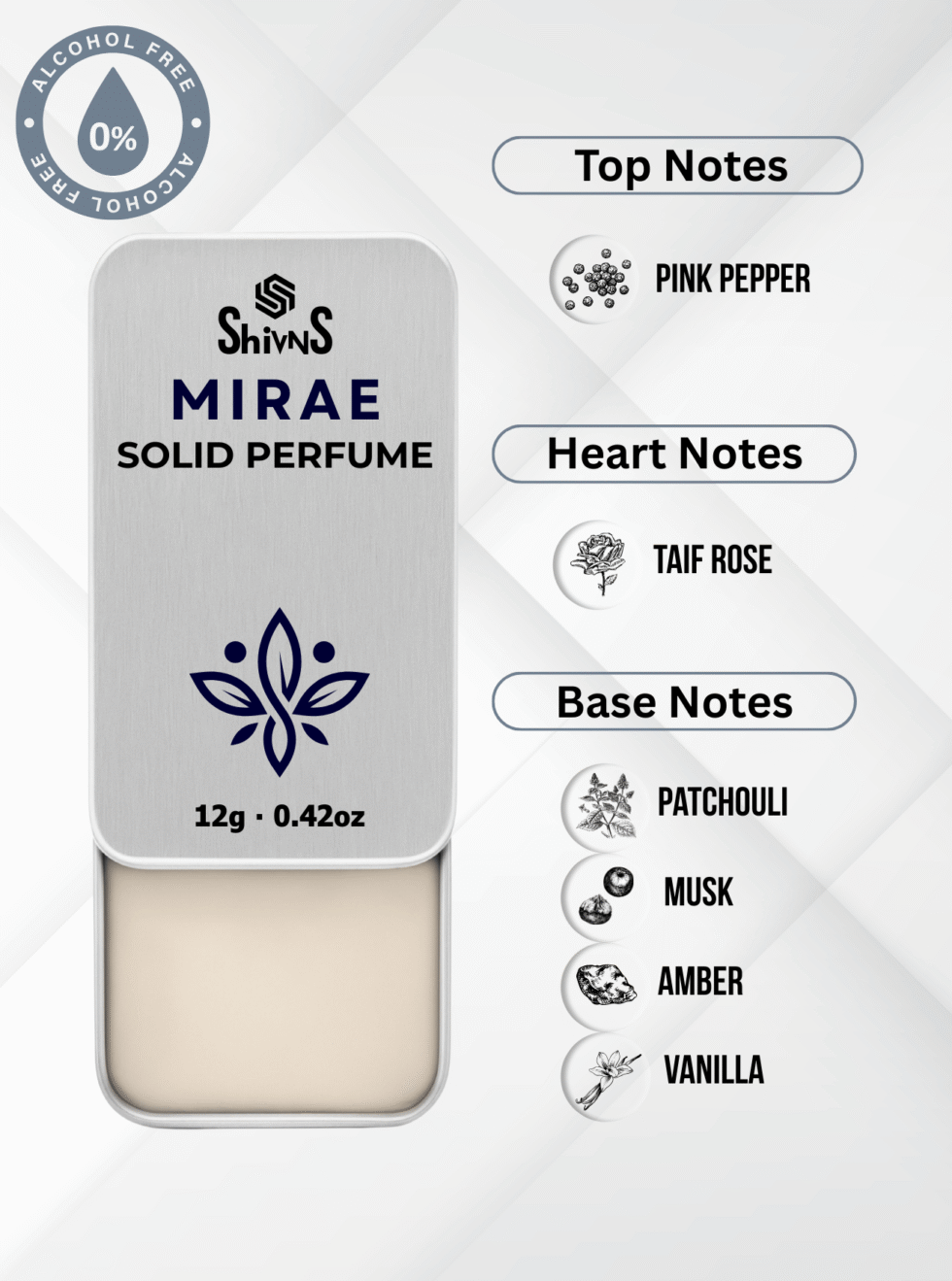Mirae Solid Perfume by Shivns