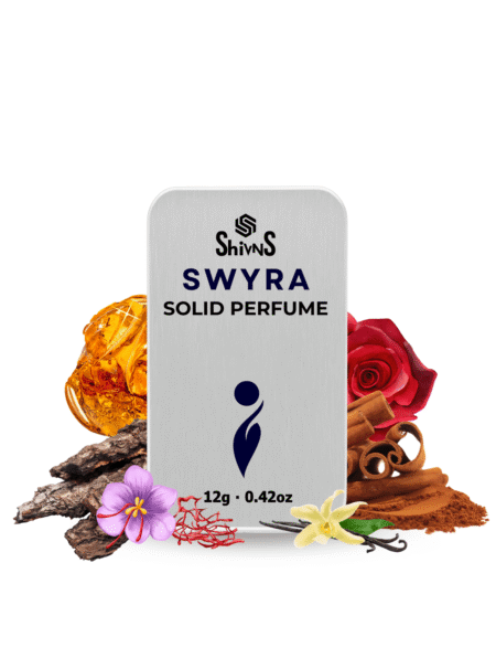 Swyra Solid Perfume by Shivns Enigmatic Oud in a Travel-Friendly Balm